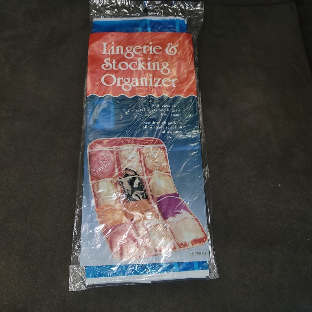 Vintage Lingerie Stocking Organizer Holder New